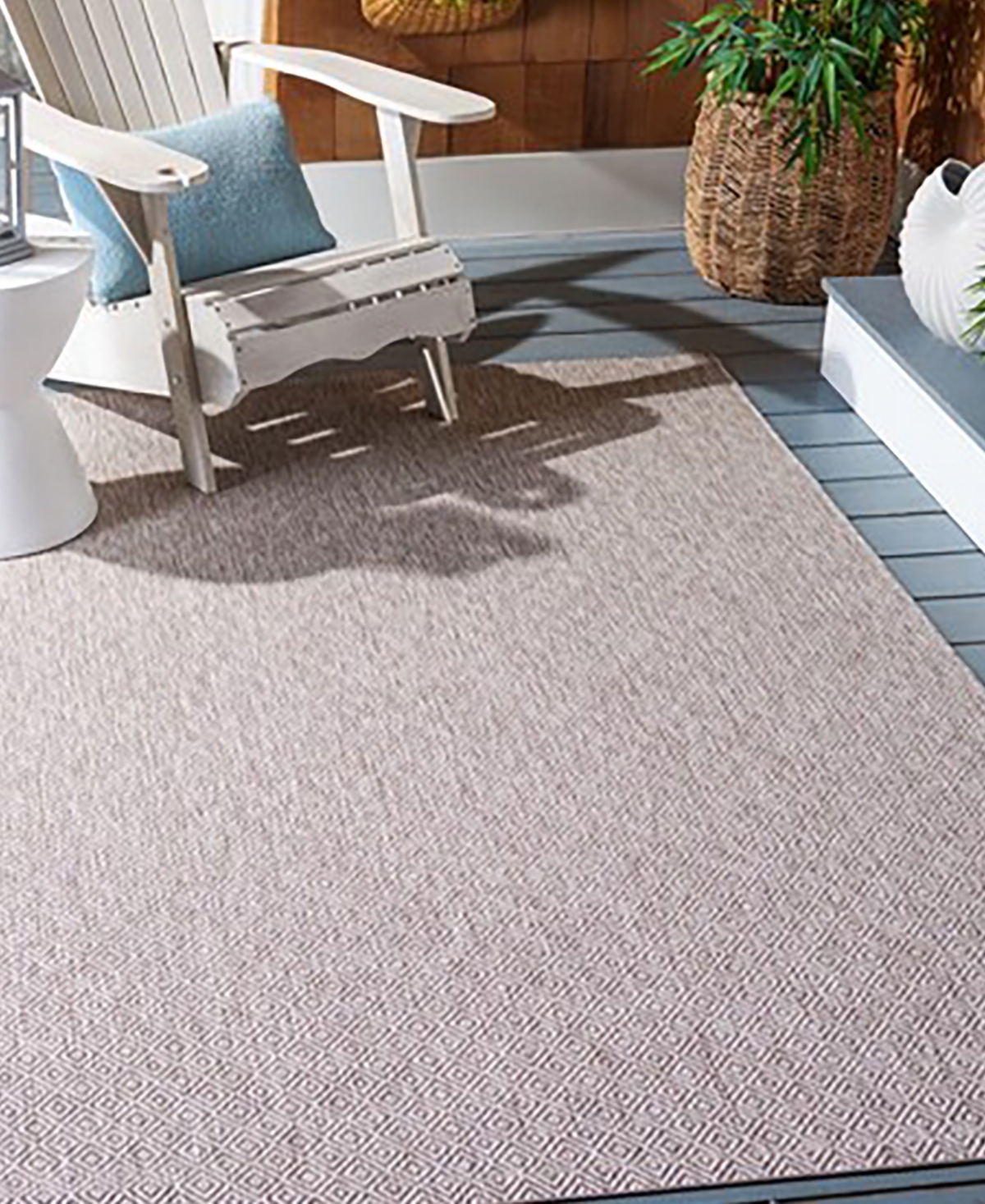 Safavieh Courtyard CY8520Sisal Weave Outdoor Area Rug - Beige