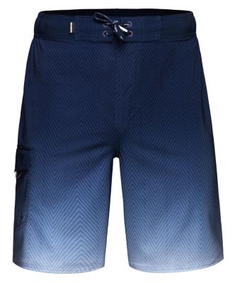 Men's 9" NO Liner Board Shorts Elastic Waist Quick Dry Swim Trunks