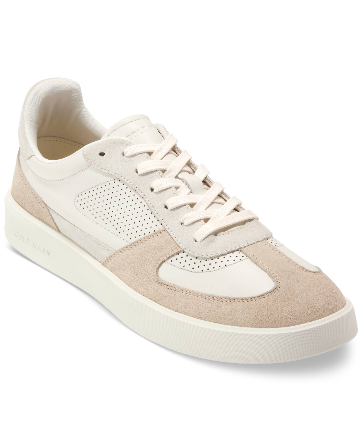 Cole Haan Men's Grand Crosscourt Modern Turf Sneaker -sesame/ivory