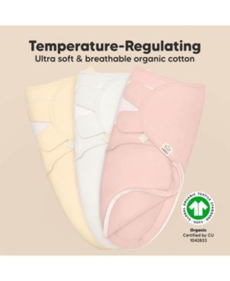 3pk Soothe Zippy Baby Swaddles 0-6 Months, Newborn Sleep Sacks, Zipper Swaddle, Wearable Swaddle Blanket