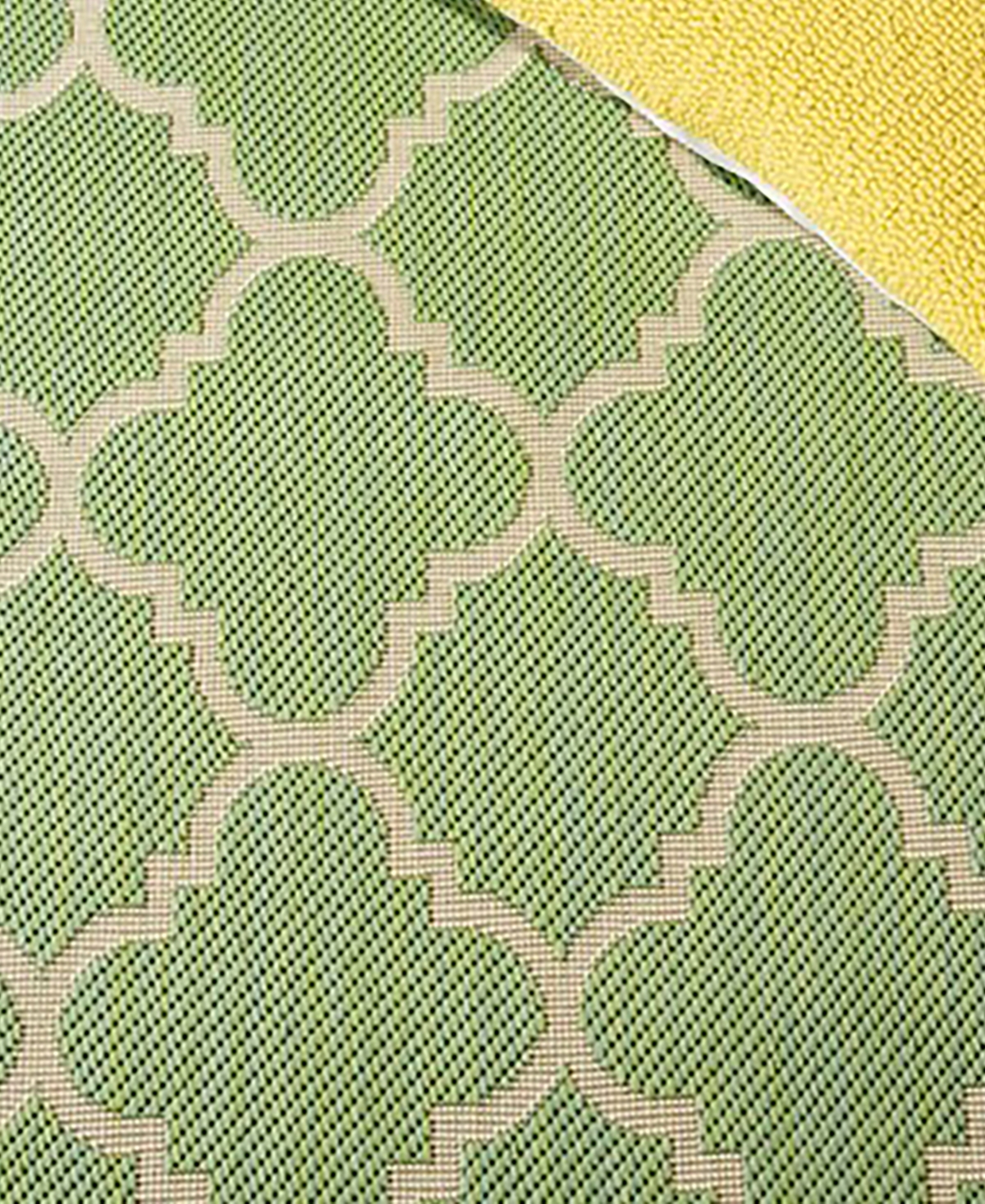 Safavieh Courtyard CY6918 Green and Beige 5'3" x 7'7" Outdoor Area Rug