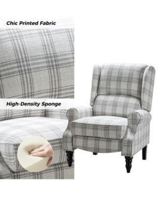 Asikli 31'' Wide Manual Standard Recliner with Wingback Design