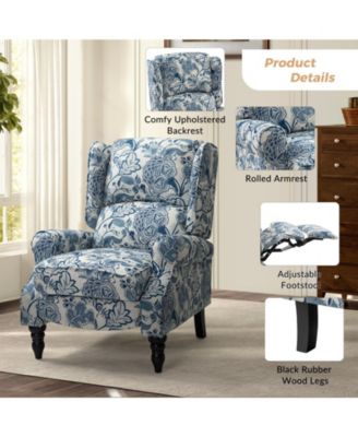 Asikli 31'' Wide Manual Standard Recliner with Wingback Design