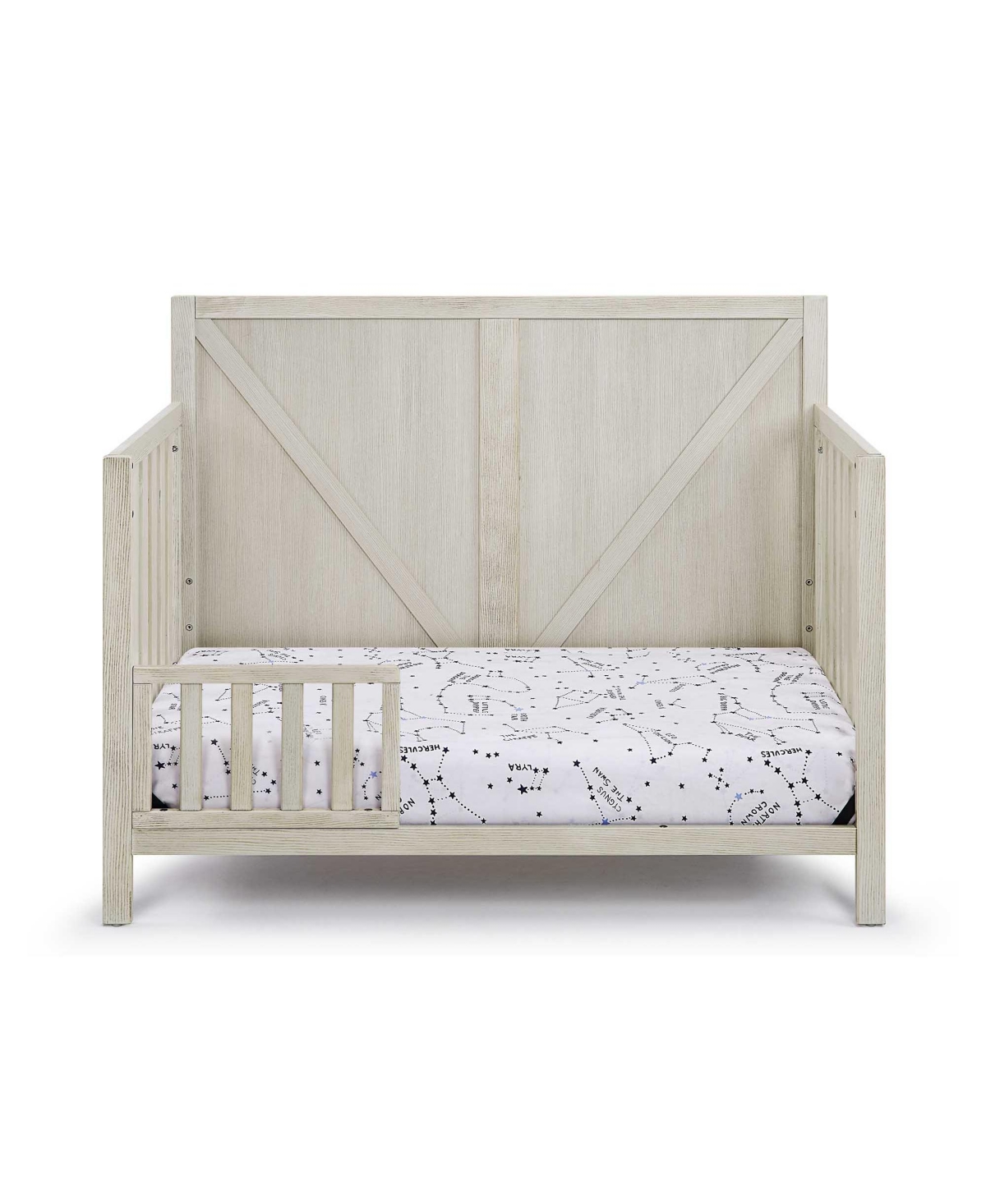 Suite Bebe Barnside 4-in-1 Convertible Crib Washed Gray