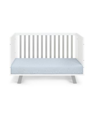 Livia 3-in-1 Convertible Island Crib White/Gray