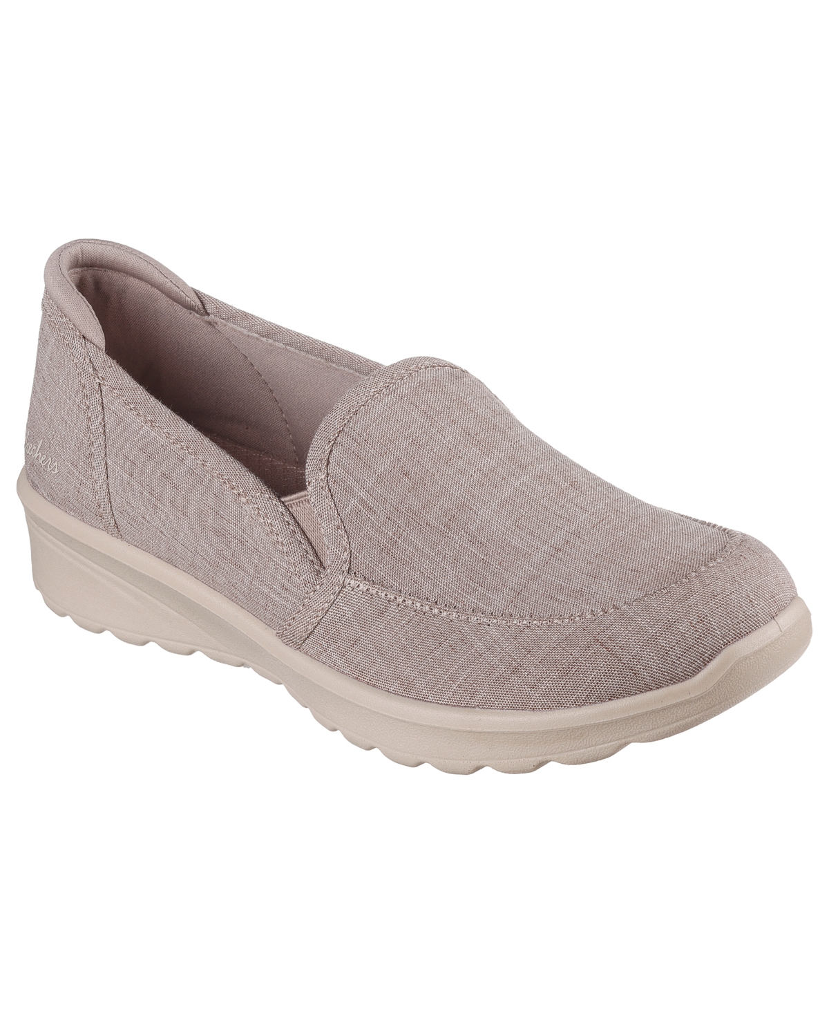 Women's Lovely Vibe Slip-On Casual Sneakers from Finish Line - Tpe-taupe