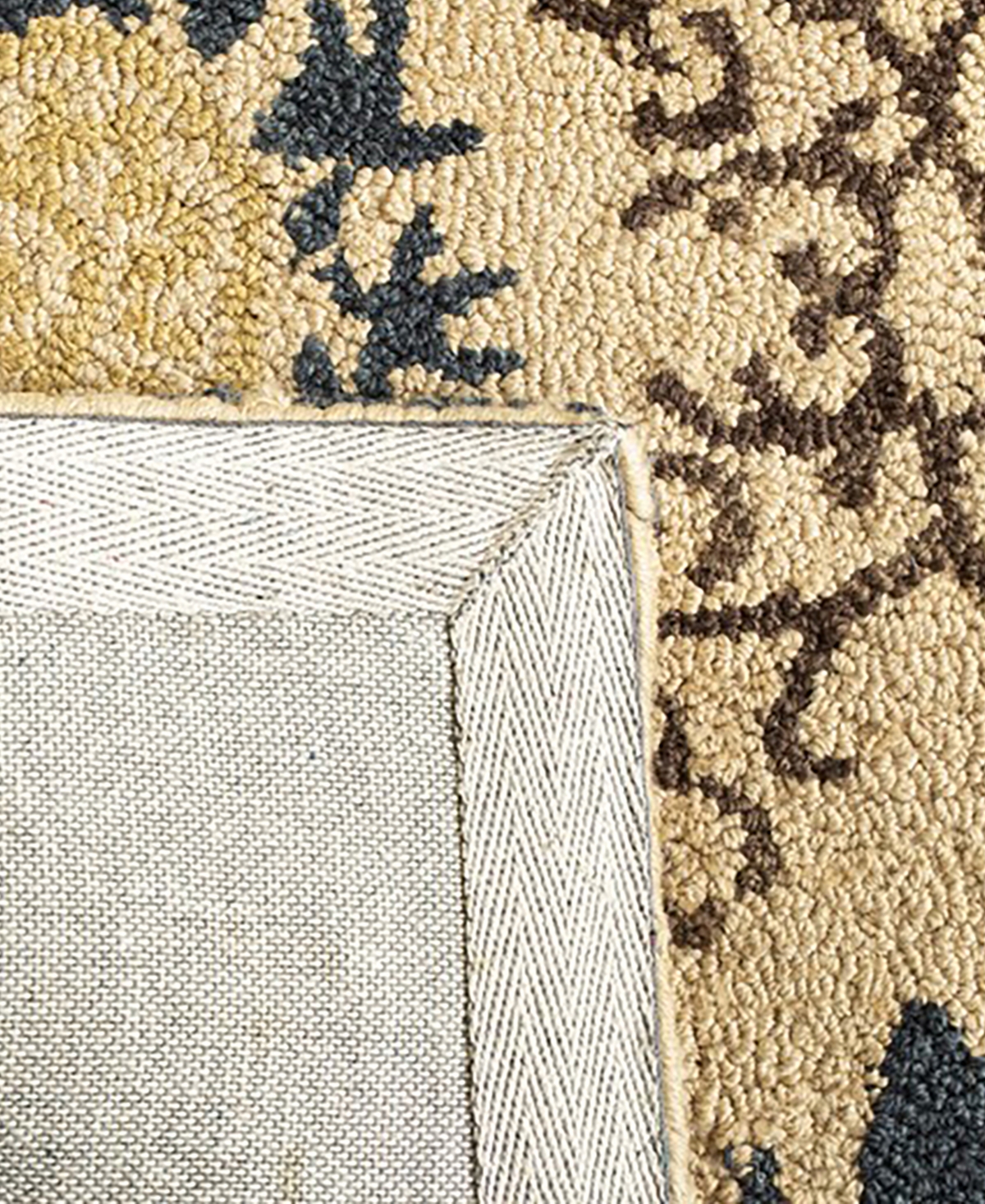 Safavieh Antiquity At460and Multi Area Rug - Gold