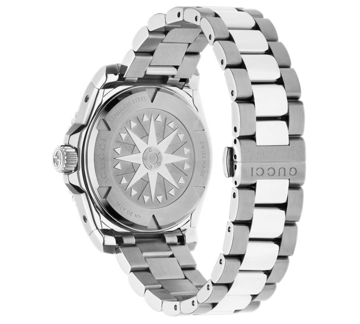 Shop Gucci Men's Swiss Automatic G-timeless Stainless Steel Bracelet Watch 40mm In No Color