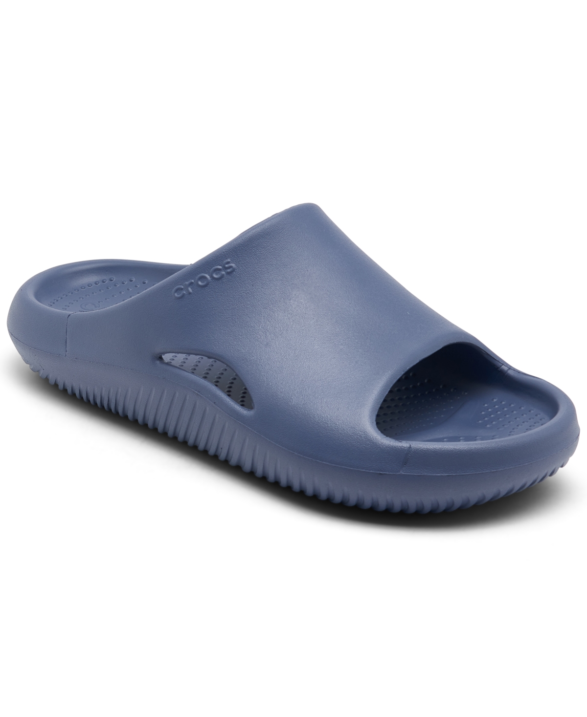 Men's Mellow Recovery Slide Sandals from Finish Line - BIJOU BLUE