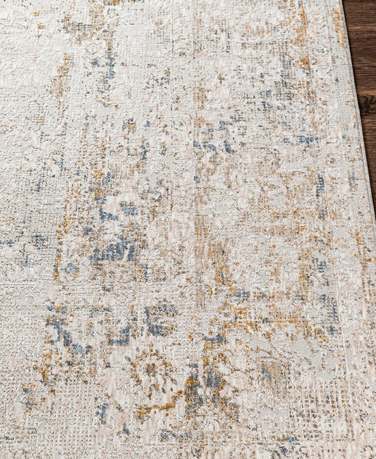 Surya Carmel Crl-2305 2'x3' Area Rug In Gray- Navy