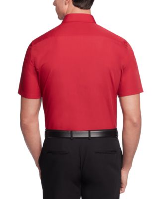 Poplin Solid Short-Sleeve Dress Shirt