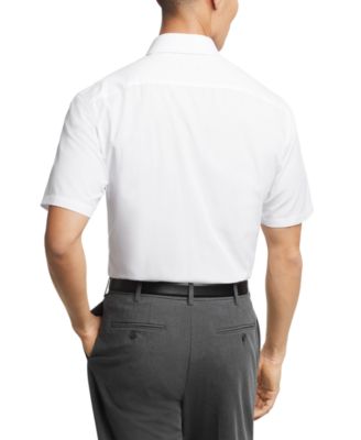 Poplin Solid Short-Sleeve Dress Shirt