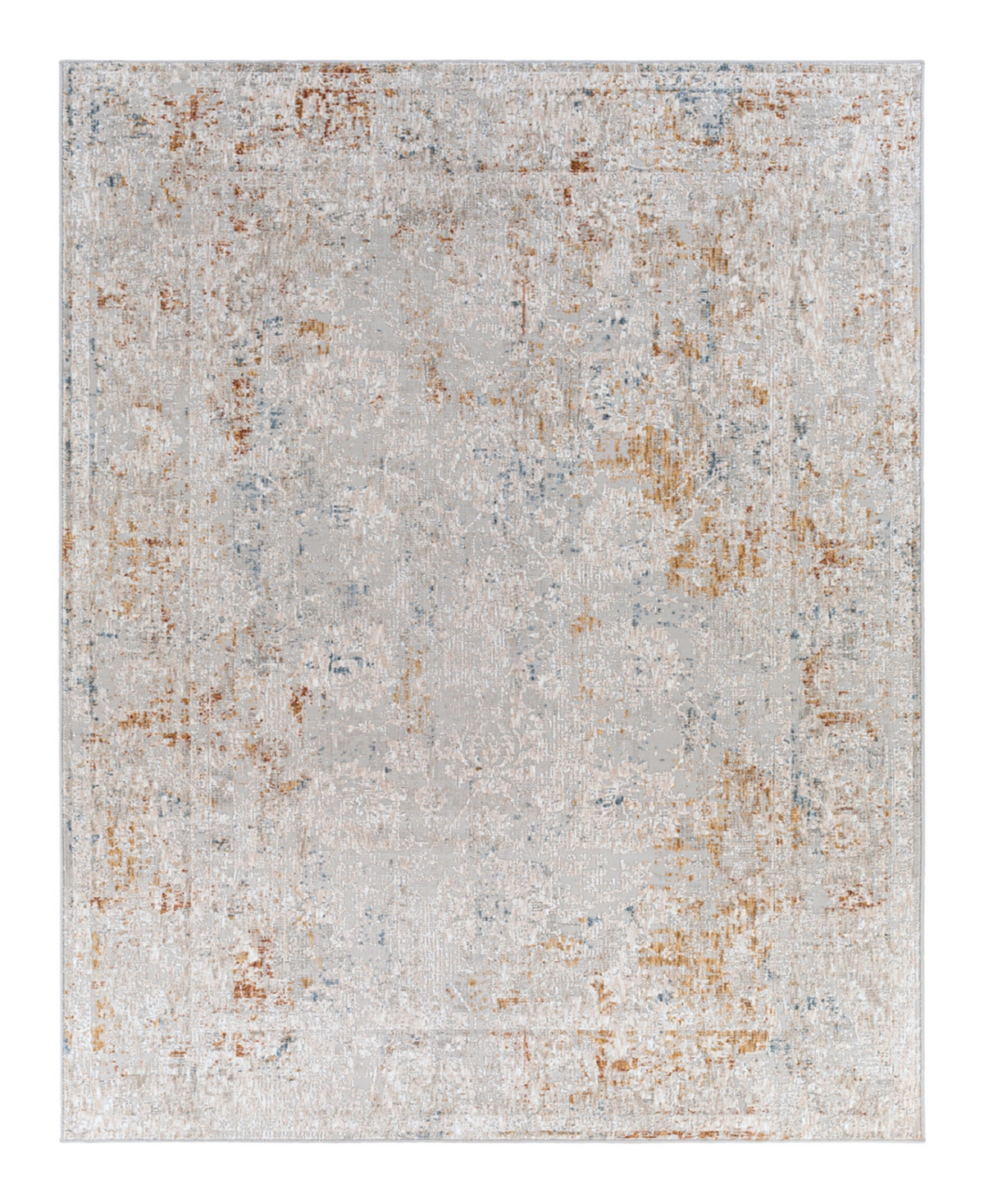 Surya Carmel Crl-2305 2'7x4' Area Rug In Silver