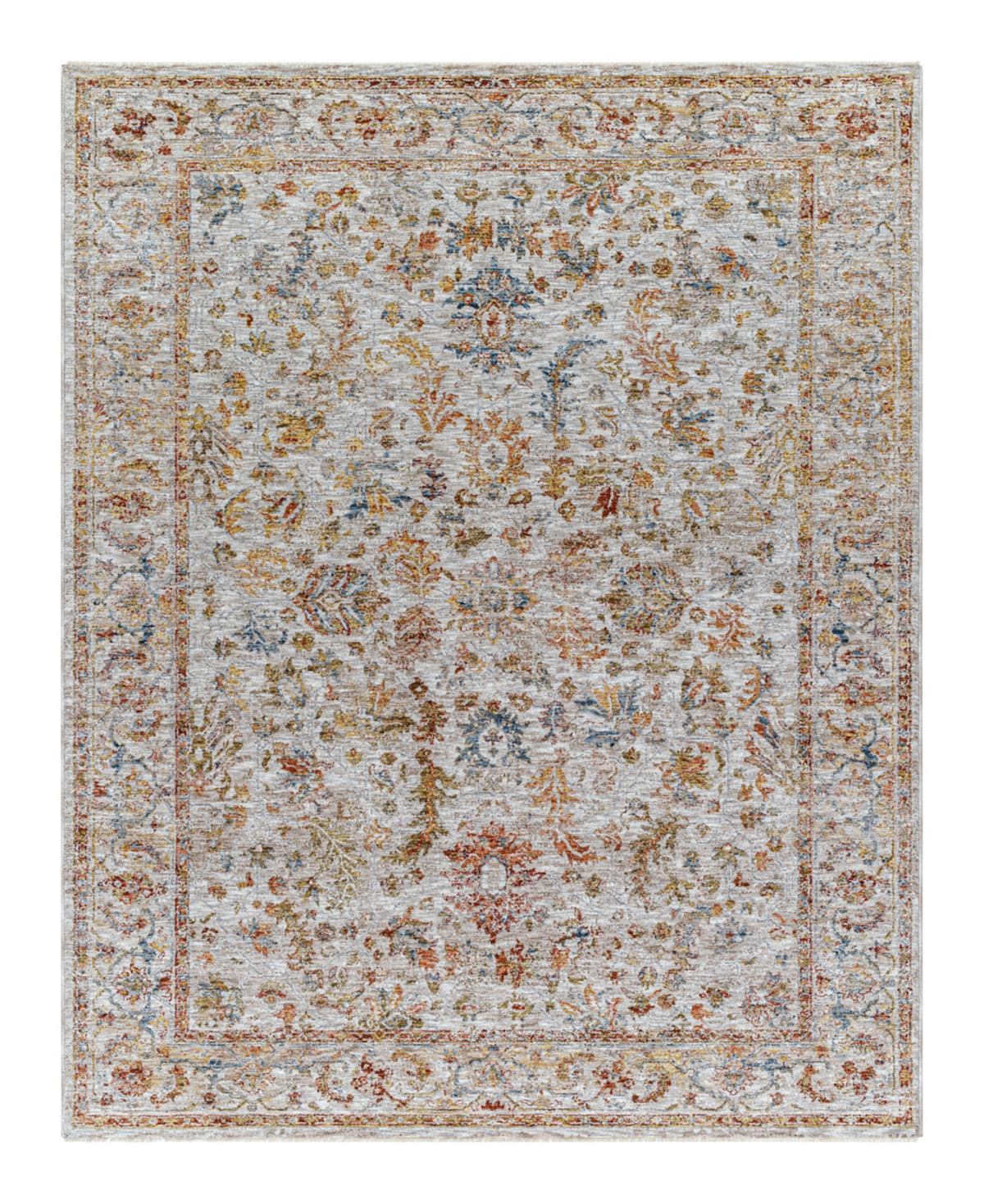 Shop Surya Mona Lisa Mni-2311 5'x7'5 Area Rug In Rust-denim