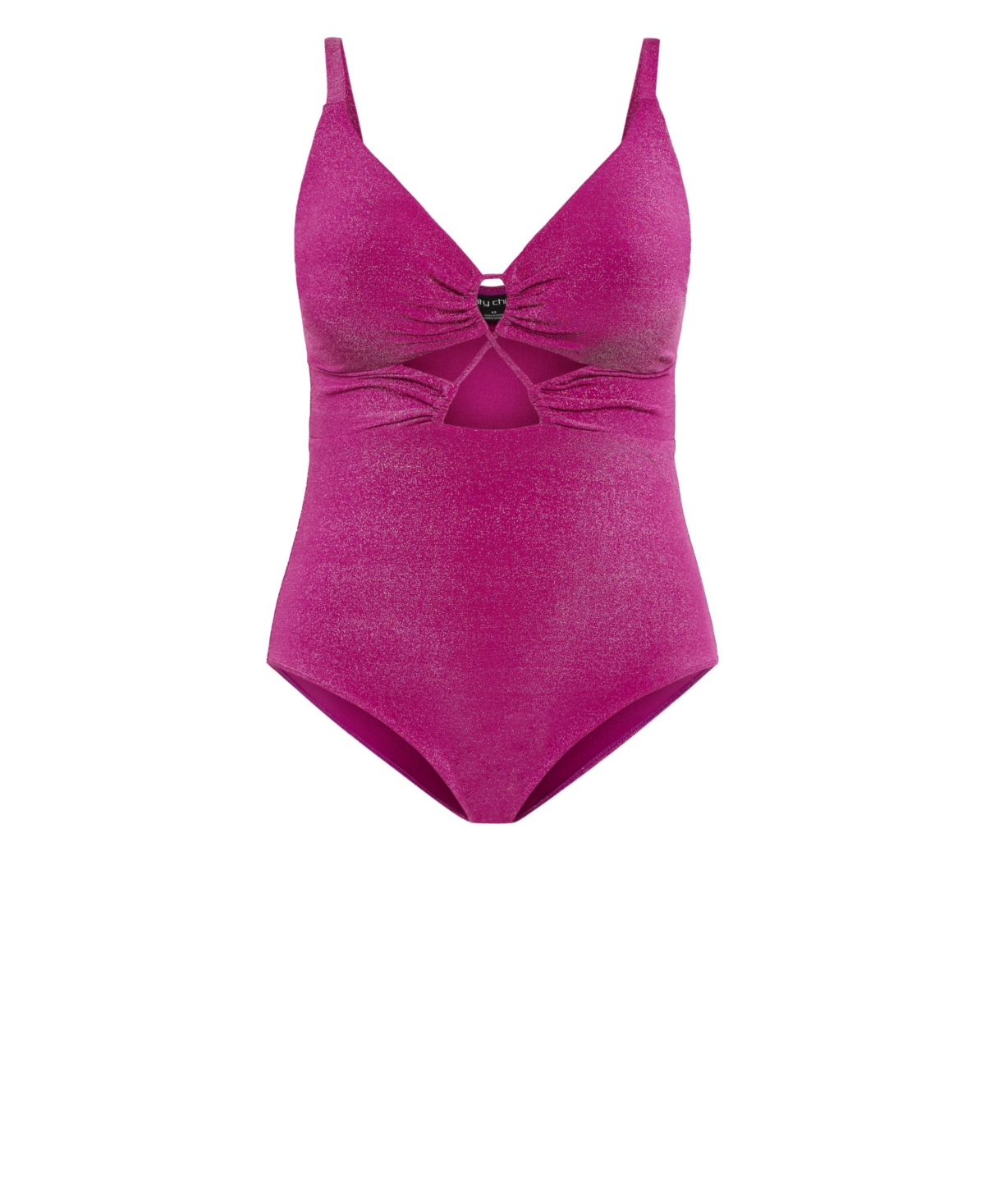 City Chic Plus Size Palma Lurex Piece