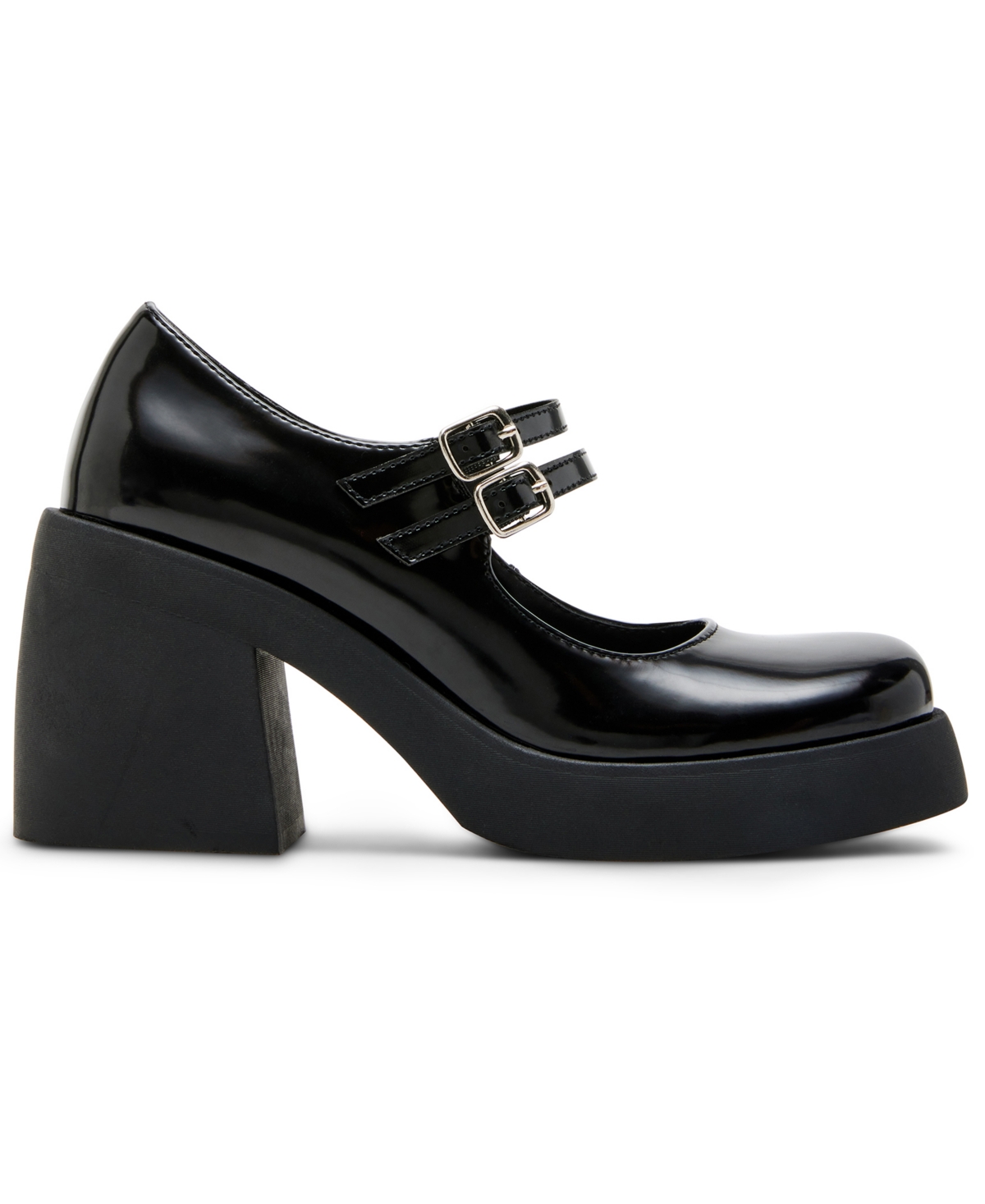 Madden Girl Lonniie Platform Block-Heel Mary Jane Pumps