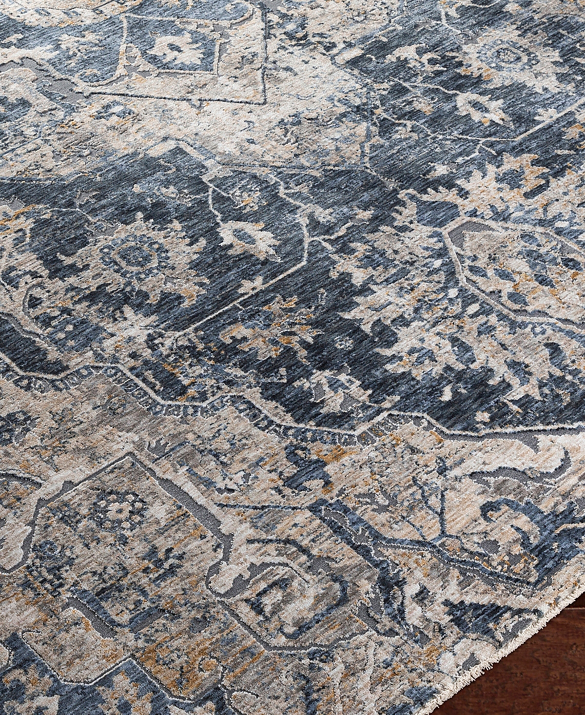 Surya Cardiff Cdf-2307 2'7x4' Area Rug In Turquoise