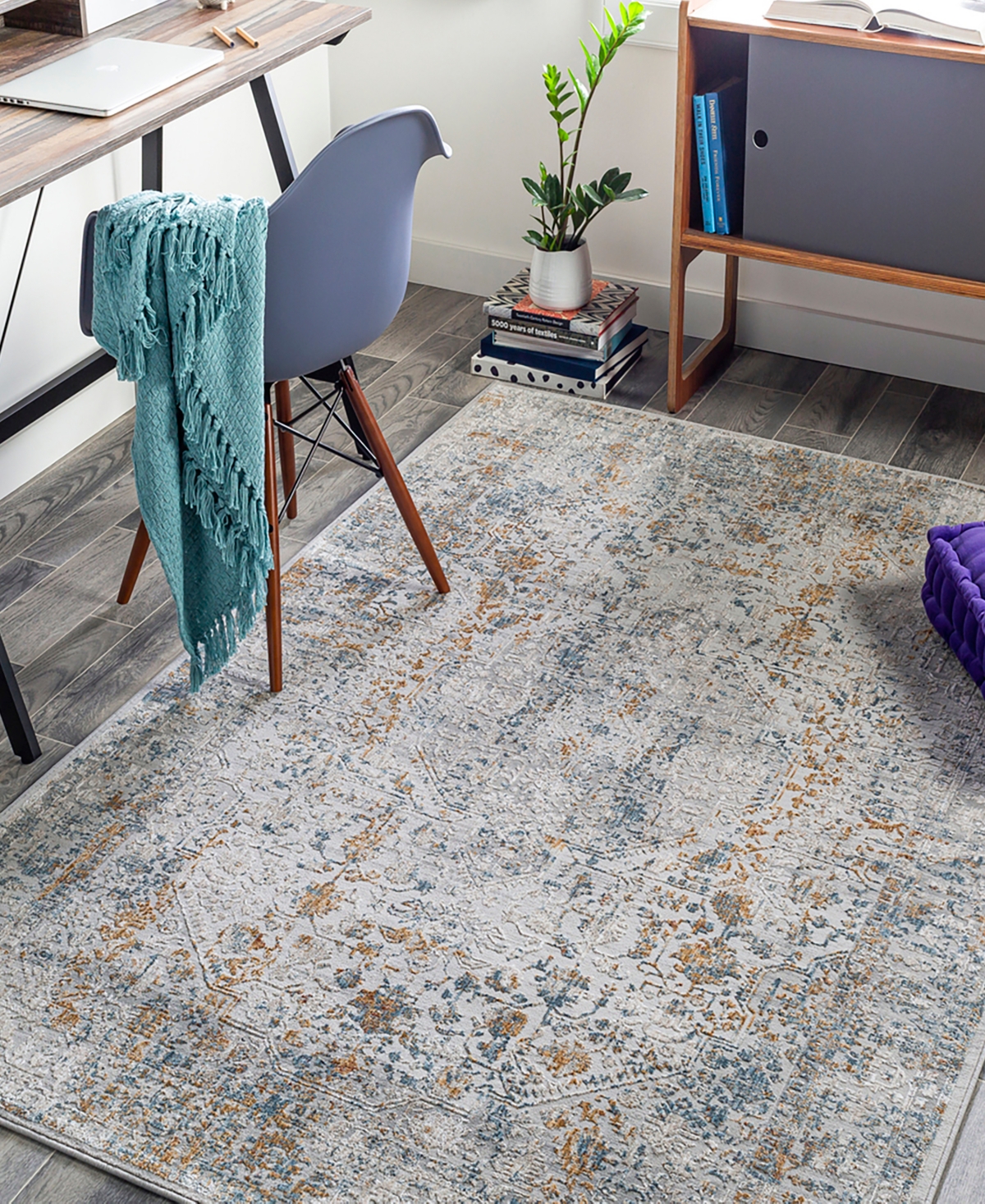 Surya Carmel Crl-2317 7'10x10' Area Rug In Taupe
