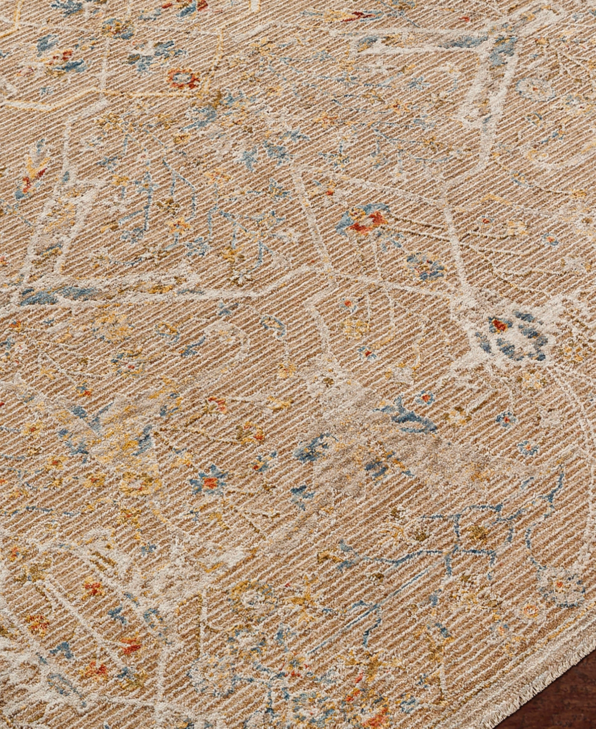 Surya Reina Ren-2300 5'x7'5 Area Rug In Tan