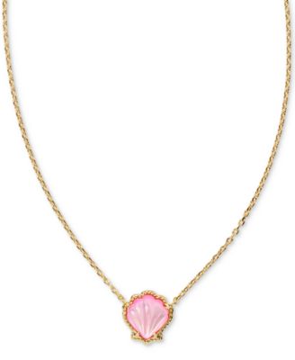 Kendra Scott - 14k Gold-Plated Stone Shell 19" Pendant Necklace