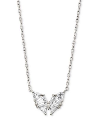 Kendra Scott - Silver-Tone Blair Butterfly Small 19" Pendant Necklace