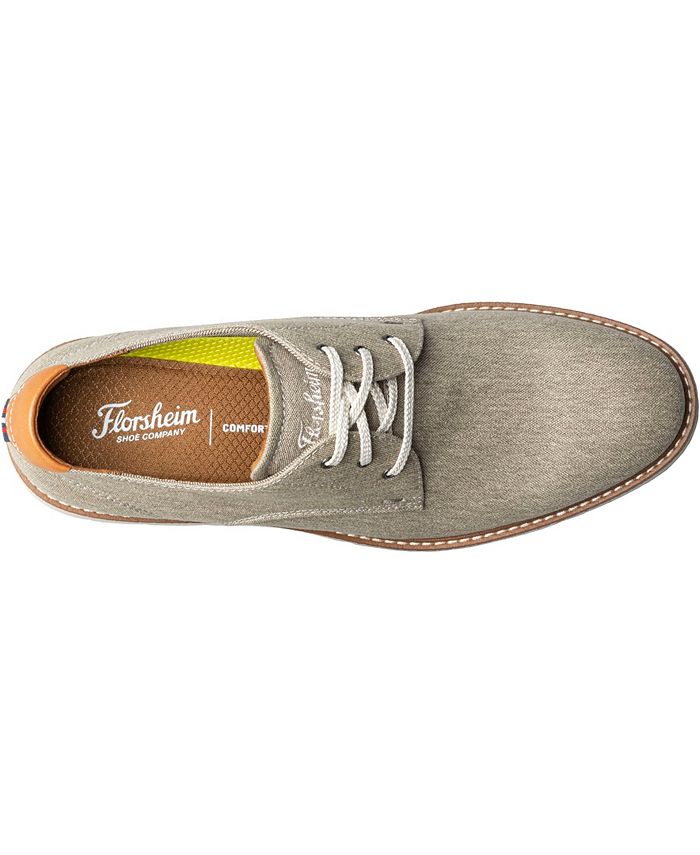 Florsheim Men's Vibe Canvas Plain Toe Oxford Dress Shoe Macy's — free download