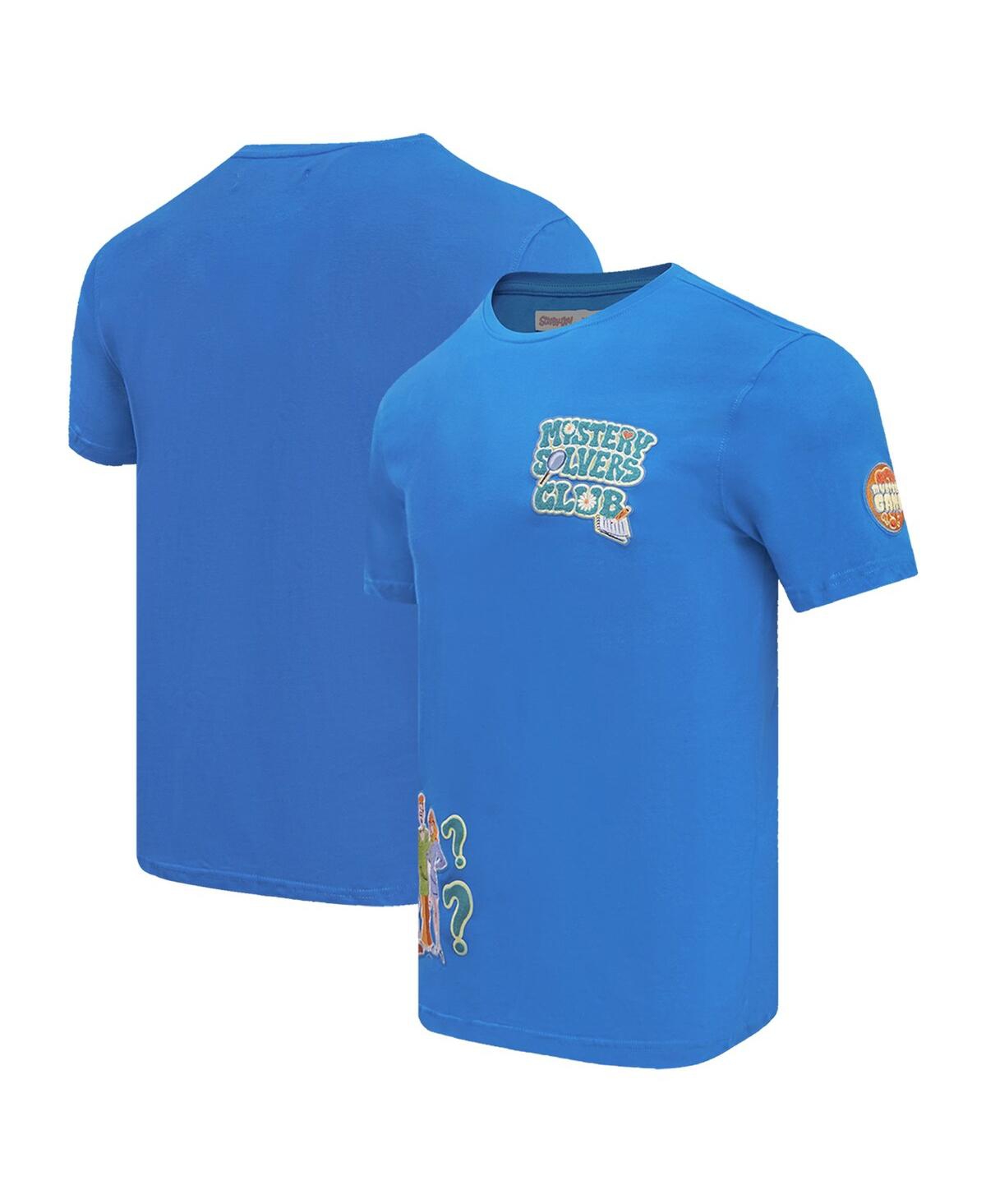 Unisex Blue Scooby-Doo Mystery Solvers Club T-Shirt - Blue