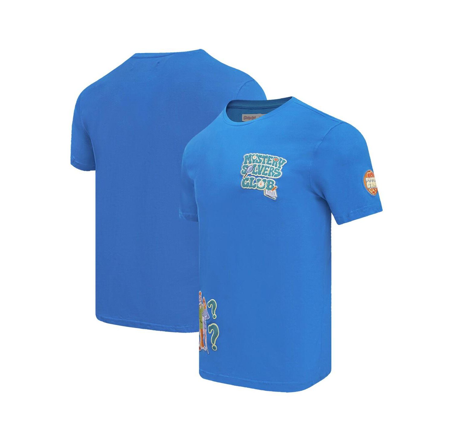 Unisex Blue Scooby-Doo Mystery Solvers Club T-Shirt