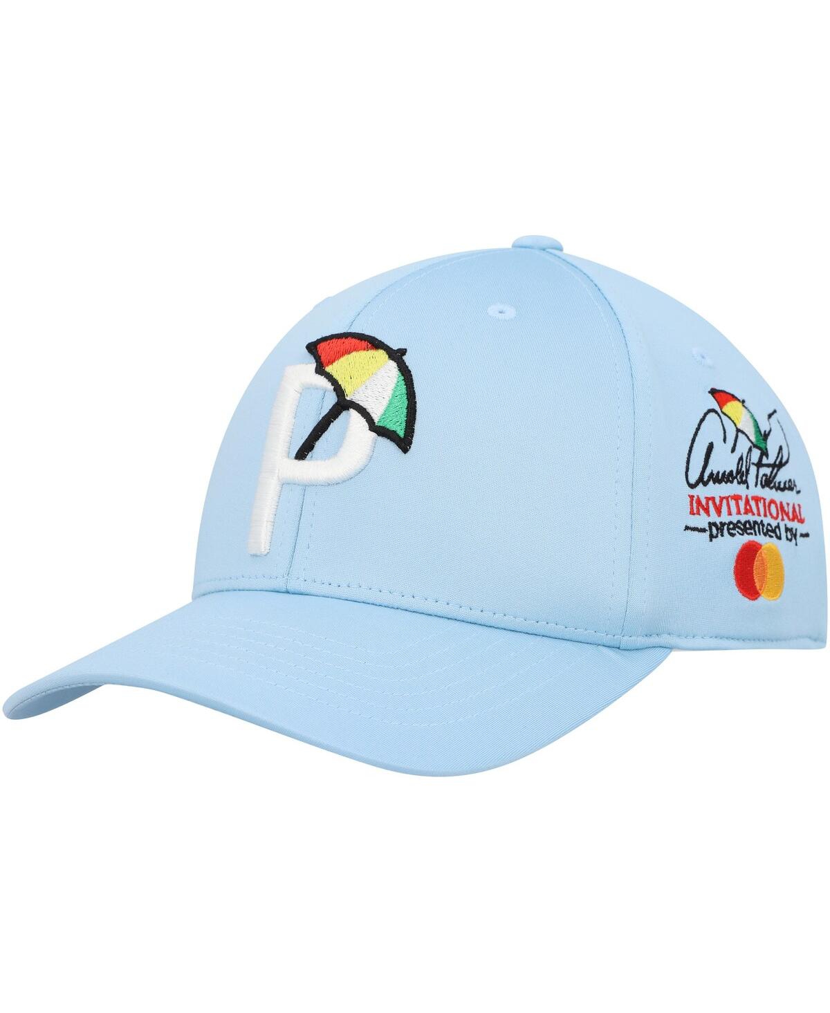 Men's Light Blue Arnold Palmer Snapback Hat - Blue