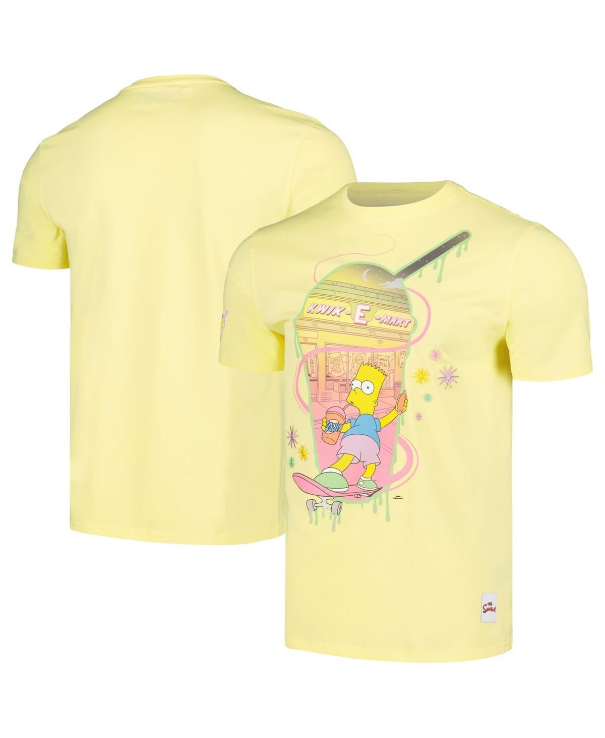 Shop Freeze Max Men's Yellow The Simpsons Bart T-shirt