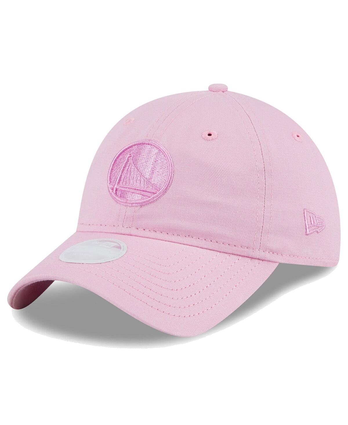 Shop New Era Women's Pink Golden State Warriors Colorpack Tonal 9twenty Adjustable Hat