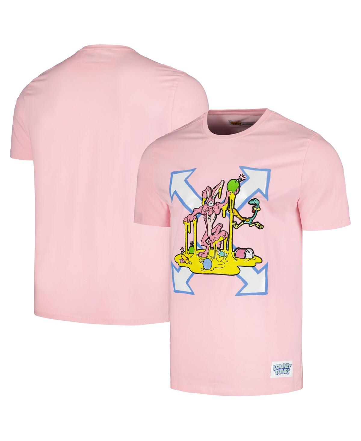 Unisex Pink Looney Tunes Arrow Willie T-Shirt - Pink