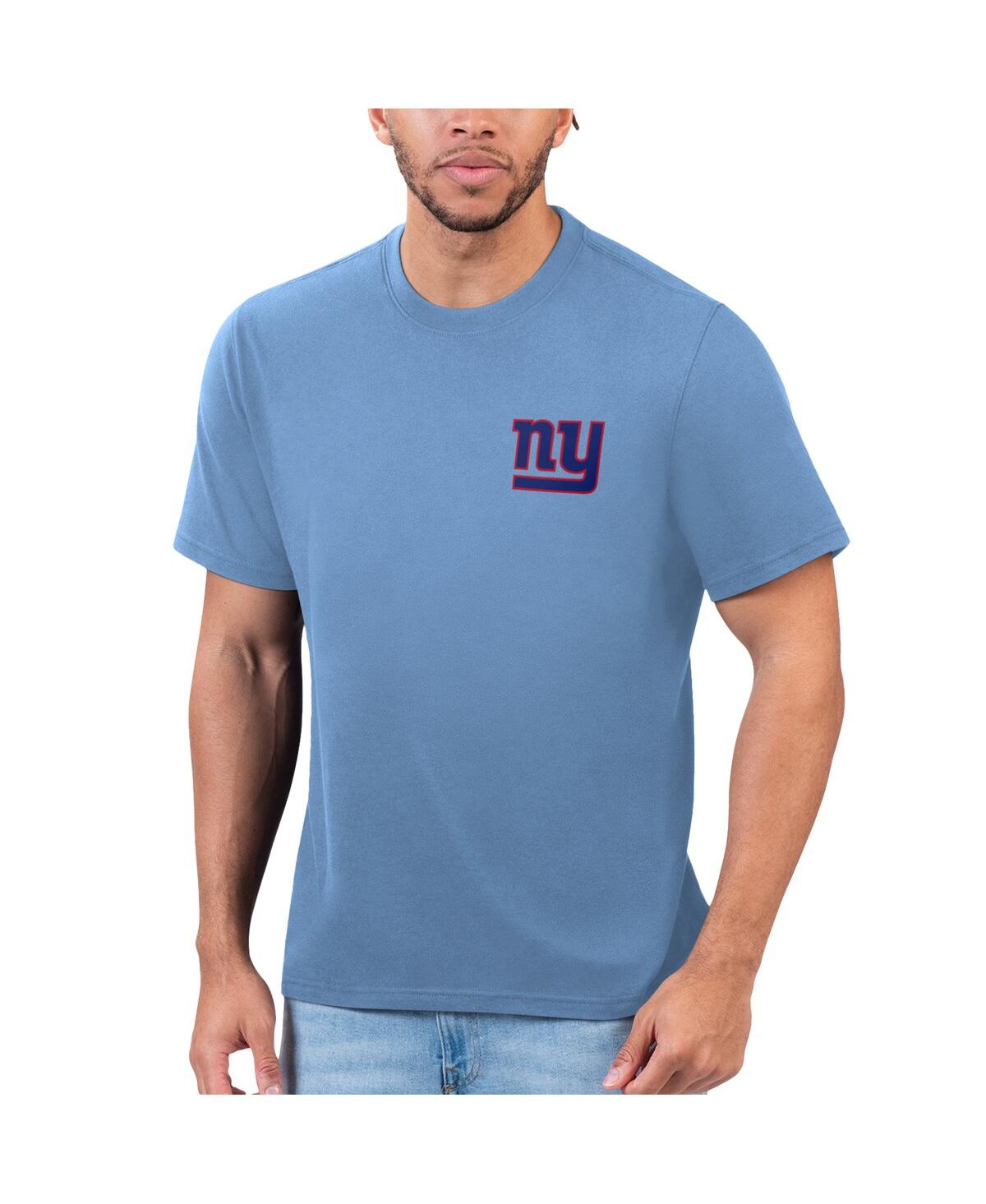 Men's Blue New York Giants T-Shirt - Poppy
