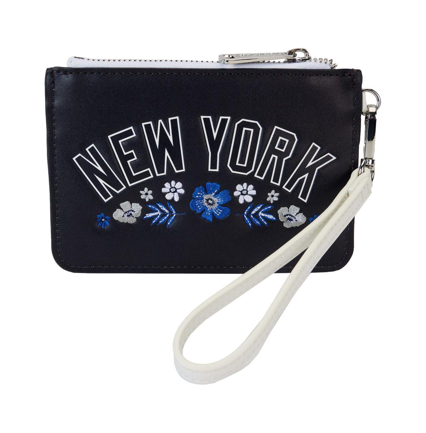 Женский клатч Loungefly New York Yankees Floral Wrist Clutch — фото 1