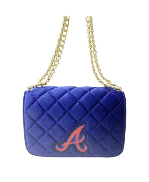 Женская сумка Cuce Atlanta Braves Velvet Crossbody Purse