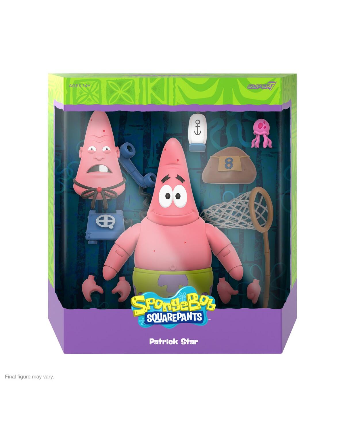Shop Super 7 Super7 Patrick Star Spongebob Squarepants Ultimates Figure In No Color