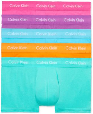 Calvin Klein Men s The Pride Edit 5 Pk. Low Rise Trunks Macy s