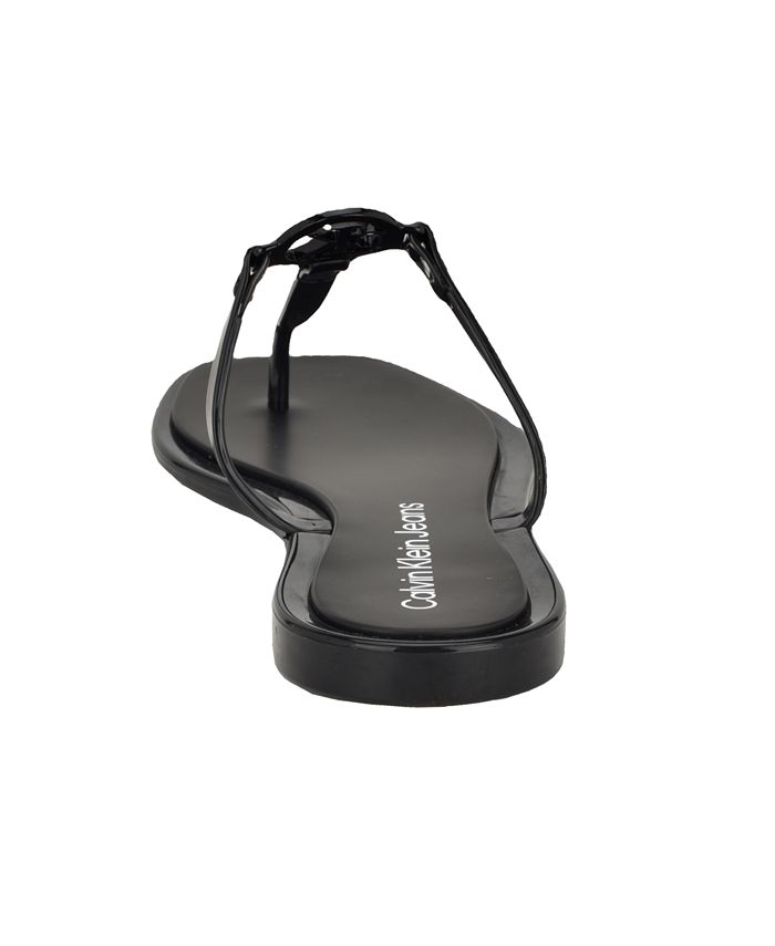 calvin klein jelly sandals
