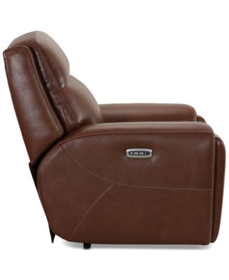 Varsani 40" Zero Gravity Leather Recliner, Created for Macy's