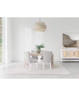 CLOSEOUT! Catriona 5pc Dining Set (Rectangular Dining Table & 4 Upholstered Side Chairs), Created for Macy's