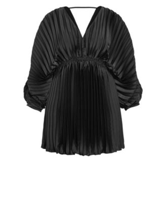 Women's Chloe Accordion Sleeve Pleat Dress