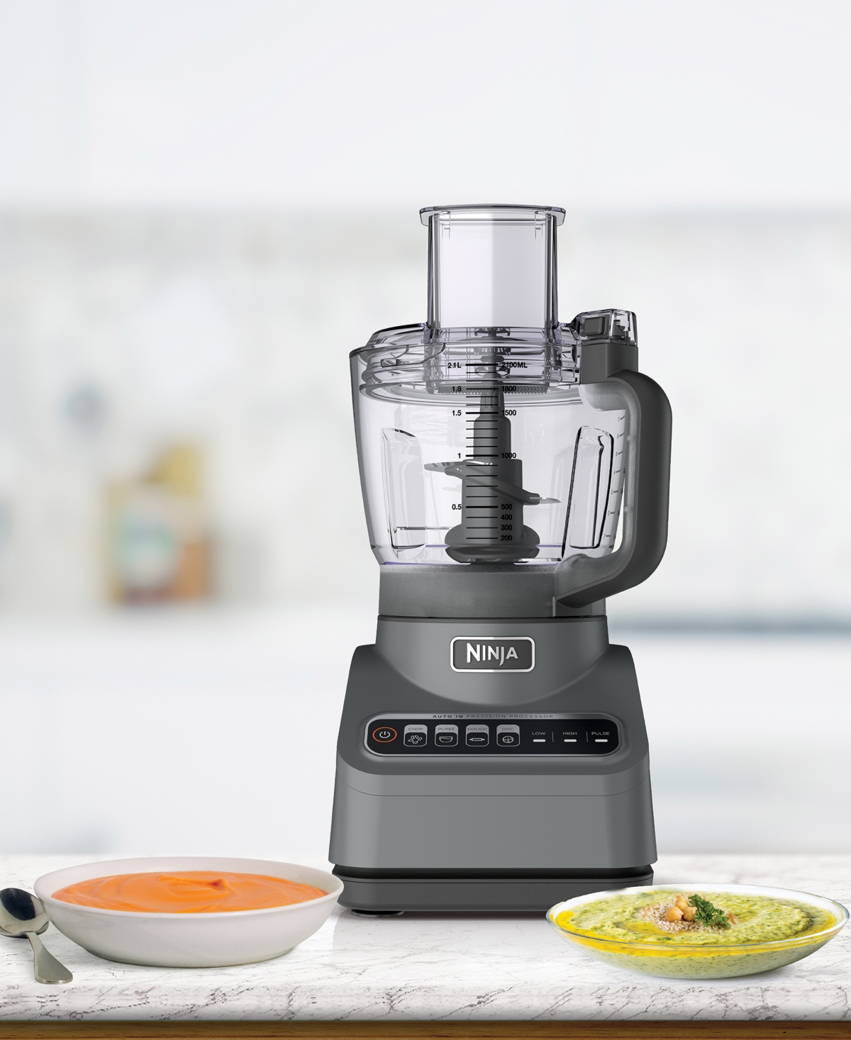 Shop Ninja Professional Advanced 1000-watt, 9-cup Auto-iq Food Processor, Bn602 In No Color