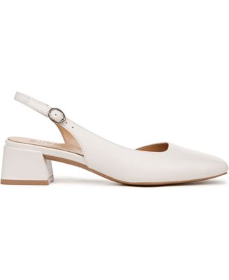 Women's Jayla Mid-Heel Square Toe Slingback Pumps