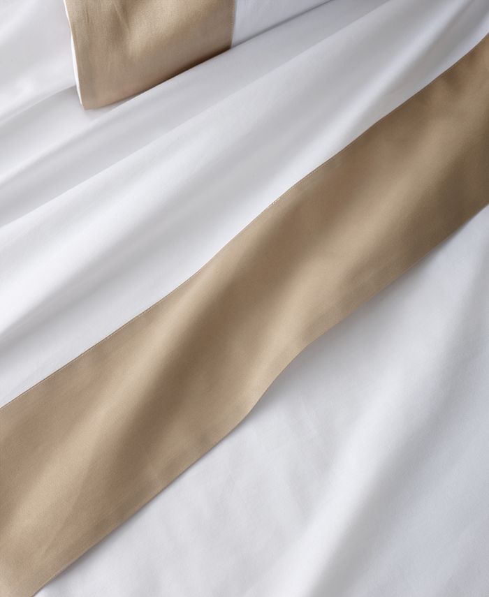 Hotel Collection Italian Percale Sateen Cuff 4Pc. Sheet Set, King