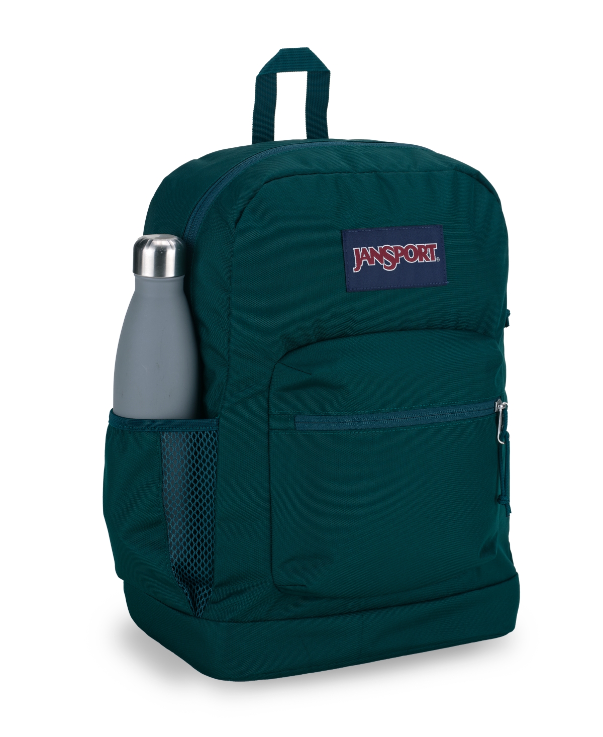 Shop Jansport Cross Town Plus Backpack In Fresh Mint