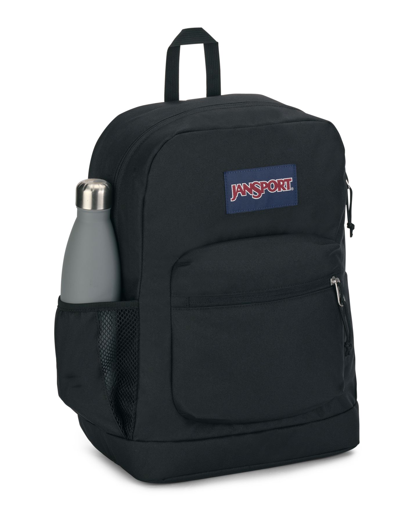 Рюкзак JanSport Cross Town Plus Medium, цвет: Чёрный — фото 7