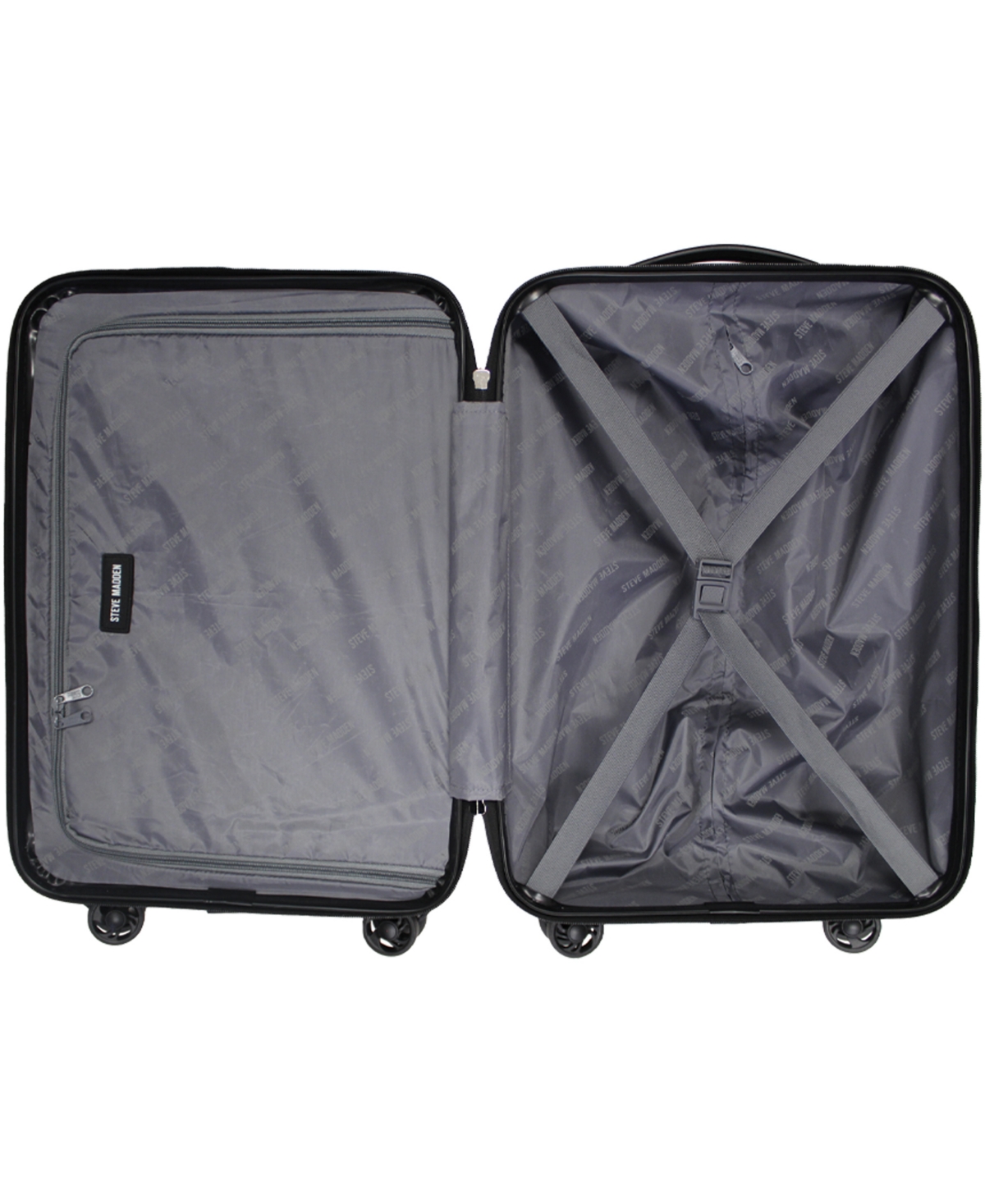 Steve Madden Karisma 3 Piece Luggage Set In Magenta
