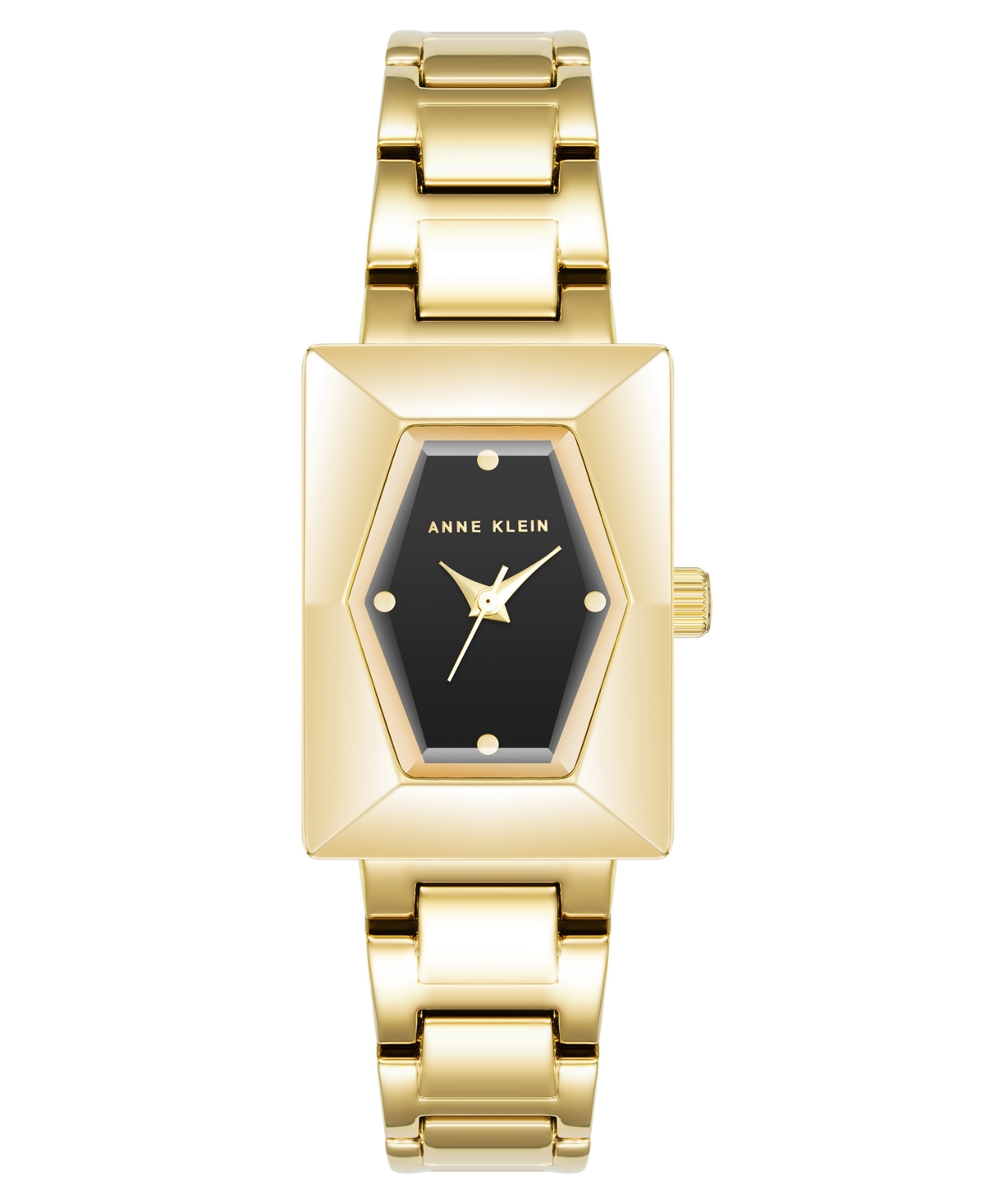 Women's Quartz Gold-Tone Alloy Link Bracelet Watch, 20.5mm - Gold