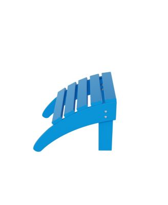 All-Weather Outdoor Patio Poly Adirondack Ottoman Footrest