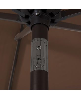 9 Ft Outdoor Patio Market Umbrella with Tilt and Crank
